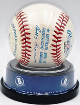 Mickey Mantle & Ken Griffey Jr. Autographed Official AL Baseball Auto Grade Mint 9 Beckett BAS #20778609