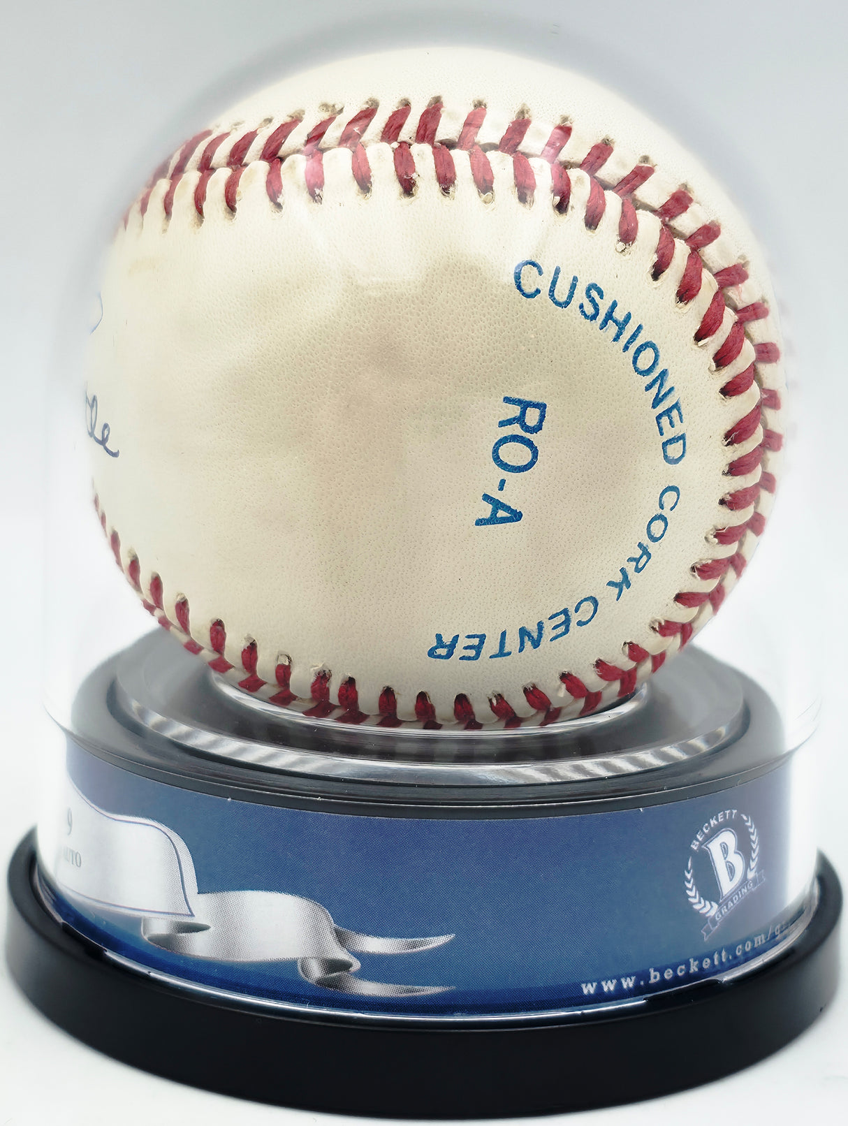 Mickey Mantle & Ken Griffey Jr. Autographed Official AL Baseball Auto Grade Mint 9 Beckett BAS #20778609