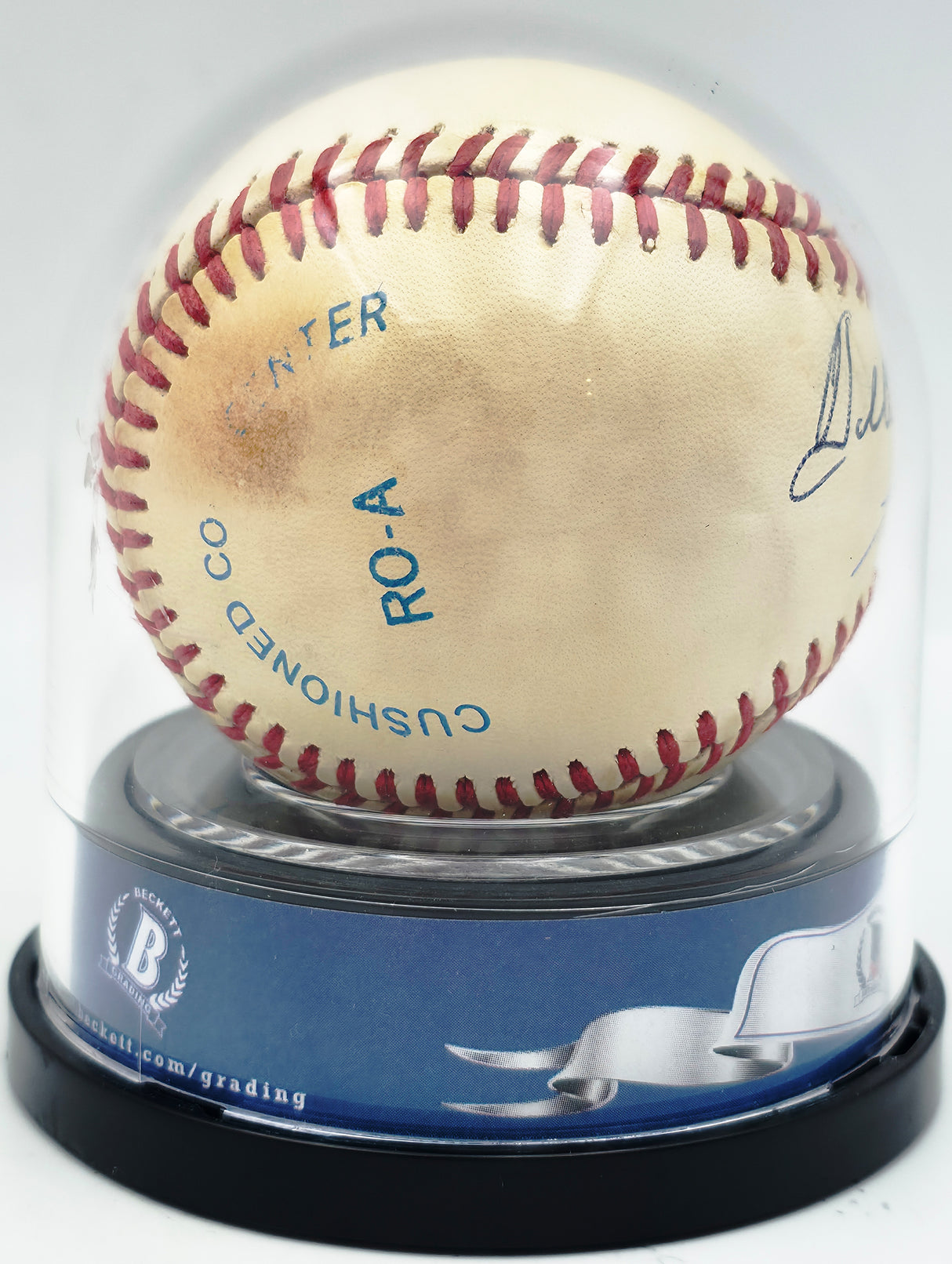 Ted Williams & Ken Griffey Jr. Autographed Official AL Baseball Auto Grade Mint 9 Beckett BAS #20778615