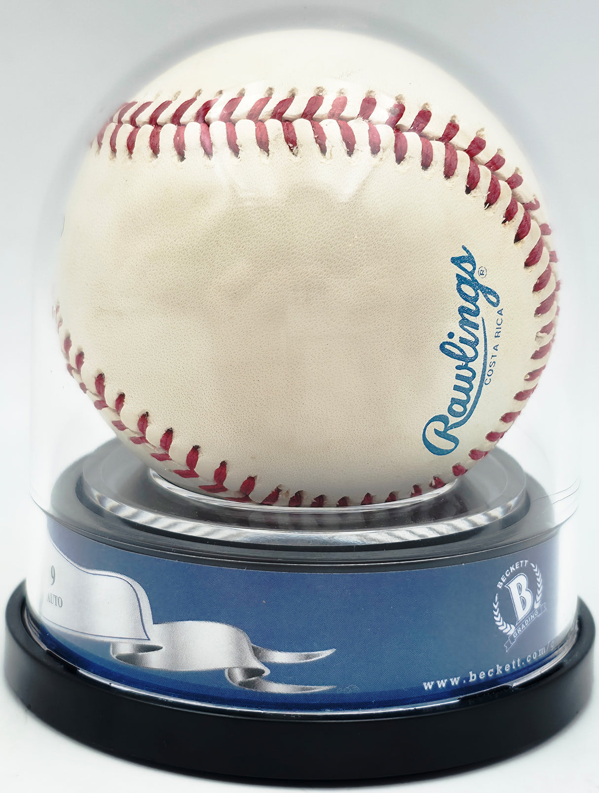 Yogi Berra Autographed Official AL Baseball New York Yankees Auto Grade Mint 9 Beckett BAS #20778608