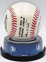 Barry Bonds Autographed Official NL Baseball San Francisco Giants Auto Grade Mint 9 Beckett BAS #20778611