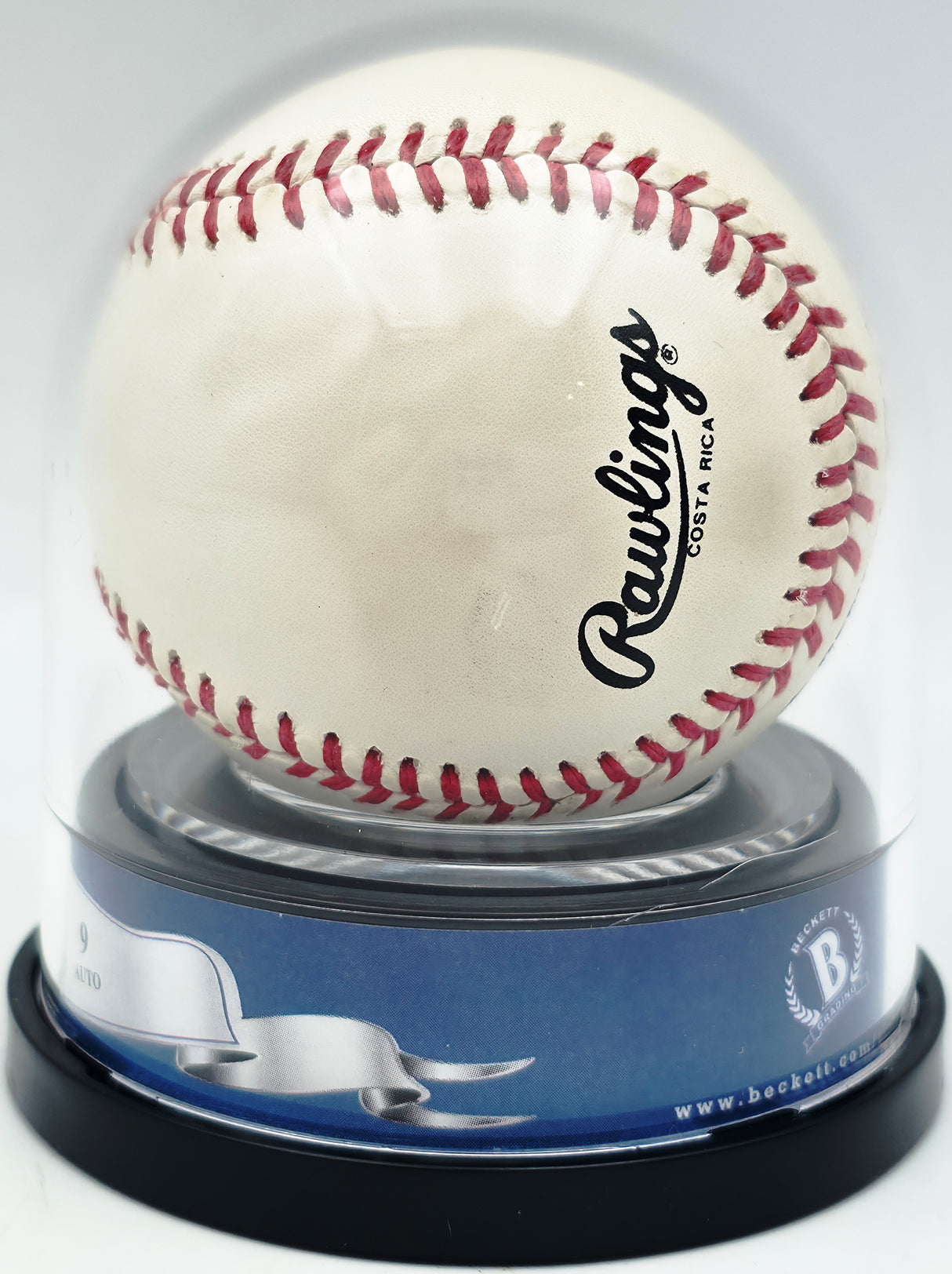 Barry Bonds Autographed Official NL Baseball San Francisco Giants Auto Grade Mint 9 Beckett BAS #20778611