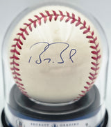 Barry Bonds Autographed Official League Baseball San Francisco Giants Auto Grade Mint 9 Beckett BAS #20778604