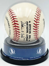 Willie McCovey Autographed Official NL Baseball San Francisco Giants Auto Grade Mint 9 "521 HR's" Beckett BAS #20779081