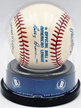 Mickey Mantle Autographed Official AL Baseball New York Yankees Auto Grade Mint 9 Beckett BAS #20779090