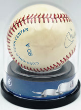 Mickey Mantle Autographed Official AL Baseball New York Yankees Auto Grade Near Mint/Mint 8 Beckett BAS #20779707