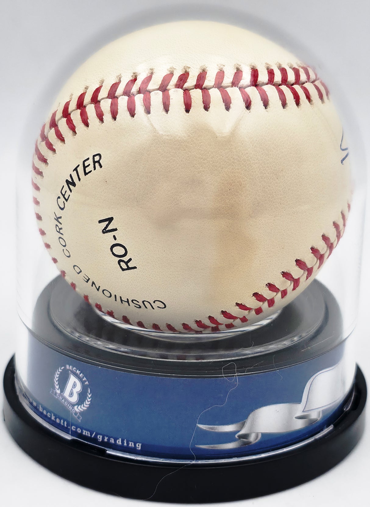 Willie Mays Autographed Official NL Baseball San Francisco Giants Auto Grade Mint 9 Beckett BAS #20779082