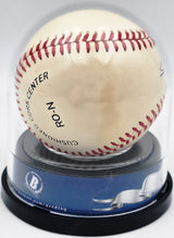 Willie Mays Autographed Official NL Baseball San Francisco Giants Auto Grade Mint 9 Beckett BAS #20779082
