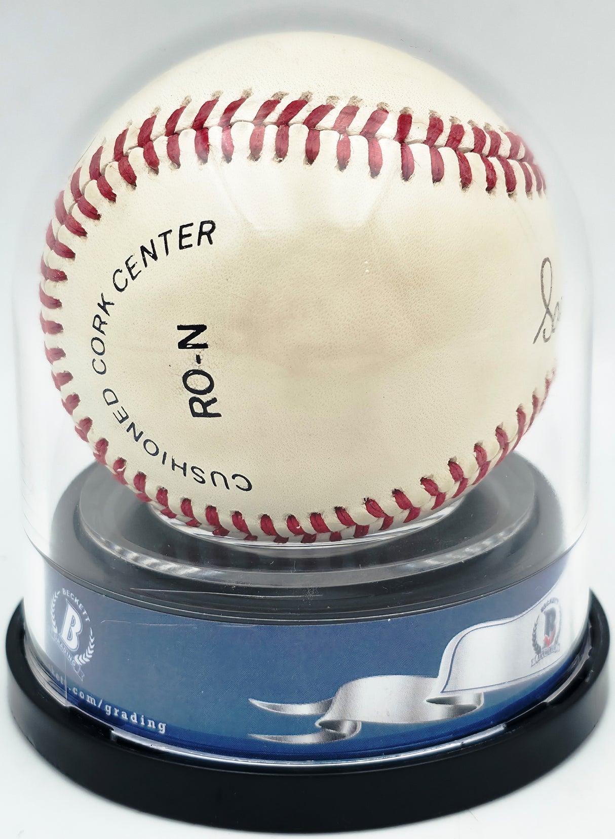 Sadaharu Oh Autographed Official NL Baseball Yomiuri Giants Auto Grade Mint 9 Beckett BAS #20779085