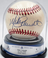 Mike Schmidt Autographed Official NL Baseball Philadelphia Phillies Auto Grade Mint 9 Beckett BAS #20778612
