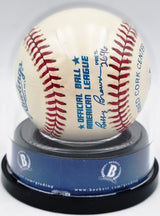 Ted Williams Autographed Official AL Baseball Boston Red Sox Auto Grade Mint 9 Beckett BAS #20779083