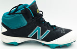 Robinson Cano Autographed Game Used Black & Teal New Balance Cleats (Dual Signed) Seattle Mariners Size 13 PSA/DNA #7A96547 & 7A96548