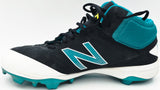 Robinson Cano Autographed Game Used Black & Teal New Balance Cleats (Dual Signed) Seattle Mariners Size 13 PSA/DNA #7A96547 & 7A96548
