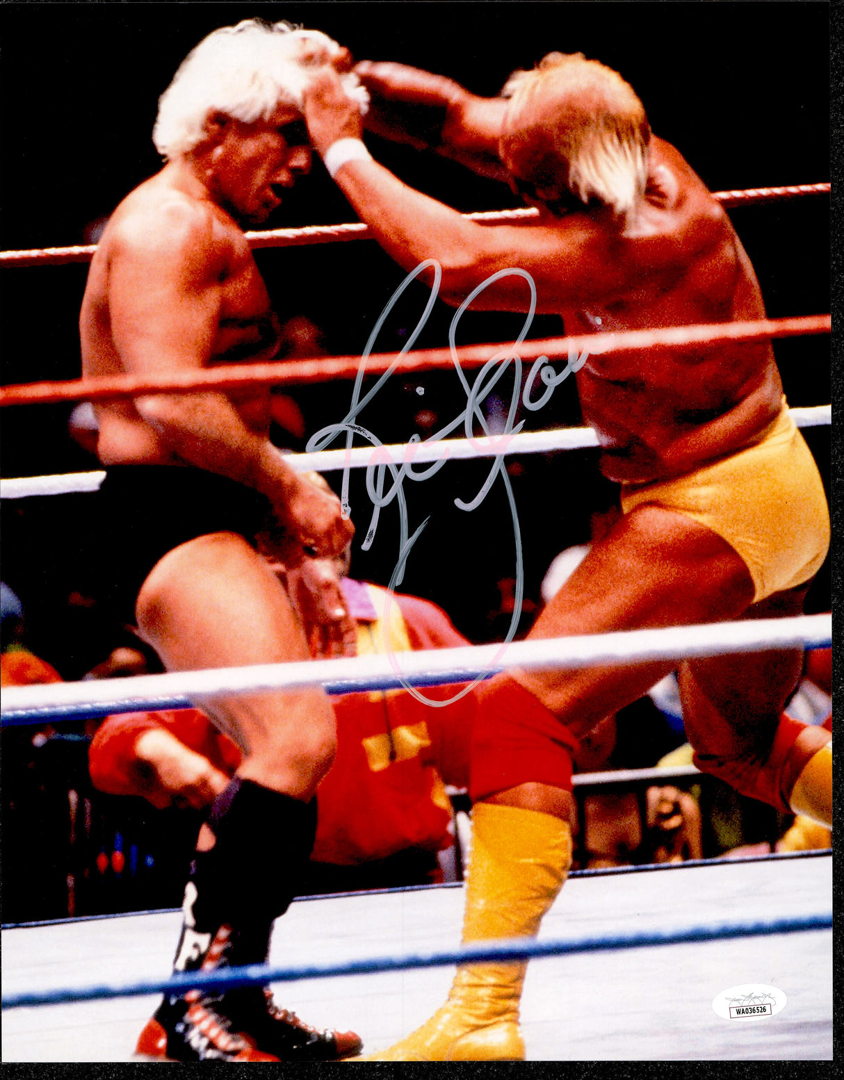 Ric Flair Autographed 11x14 Photo JSA #WA036526