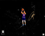 Stephen Curry Autographed 16x20 Photo Golden State Warriors (Damaged) JSA #AT56773