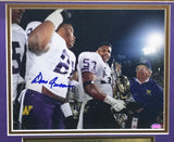 Don James Autographed Framed 8x10 Photo Washington Huskies MCS Holo #88801