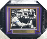 Don James Autographed Framed 8x10 Photo Washington Huskies MCS Holo #88803