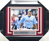 Mike Trout Autographed Framed 8x10 Photo California Angels Beckett BAS QR #BS36860