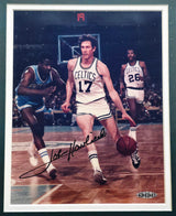 John Havlicek Autographed Framed 8x10 Photo Boston Celtics UDA Holo #AUE30520
