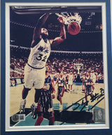 Shaquille "Shaq" O'Neal Autographed Framed 8x10 Photo Orlando Magic Beckett BAS QR #BS12756