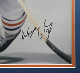 Wayne Gretzky Autographed Framed 16x20 Photo Edmonton Oilers Beckett BAS #AE16674