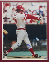 Tony Perez Autographed Framed 16x20 Photo Cincinnati Reds Beckett BAS QR #BS30411