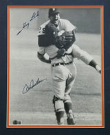 Bill Freehan & Mickey Lolich Autographed Framed 1968 World Series Game 7 11x14 Photo Detroit Tigers Beckett BAS QR #BS30401