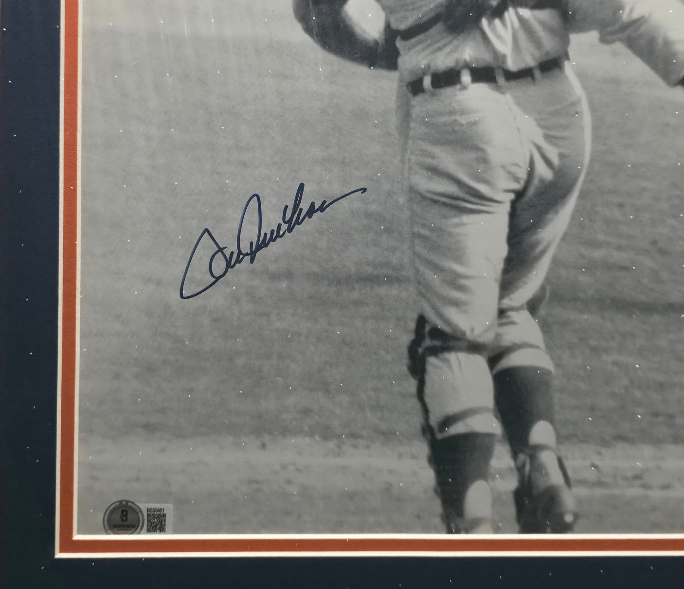 Bill Freehan & Mickey Lolich Autographed Framed 1968 World Series Game 7 11x14 Photo Detroit Tigers Beckett BAS QR #BS30401