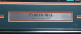 Tyreek Hill Autographed Framed 11x14 Photo Miami Dolphins Beckett BAS Witness #W964537