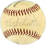 Babe Ruth Autographed Official Spalding League Special Baseball New York Yankees Also Signed By Frank Frisch & Dazzy Vance PSA/DNA #AO09332