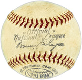 Roberto Clemente Autographed Official Giles NL Baseball Pittsburgh Pirates "Best Wishes" (Single Signed) PSA/DNA & Beckett BAS #AE41474