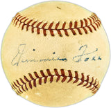 Jimmie Foxx Autographed Official AL Baseball Philadelphia A's (Single Signed) PSA/DNA & Beckett BAS #AE41480