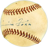 Jimmie Foxx Autographed Official AL Baseball Philadelphia A's (Single Signed) PSA/DNA & Beckett BAS #AE41480