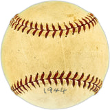 Jimmie Foxx Autographed Official AL Baseball Philadelphia A's (Single Signed) PSA/DNA & Beckett BAS #AE41480