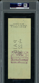 Babe Ruth Autographed 3x8.5 Check New York Yankees PSA/DNA #85494224