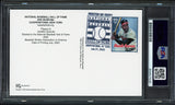 Ichiro Suzuki Autographed Hall of Fame Plaque Postcard Seattle Mariners Hank Arron Stamp PSA/DNA Stock #267885