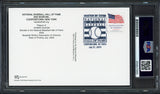 Ichiro Suzuki Autographed Hall of Fame Plaque Postcard Seattle Mariners USA Flag Stamp PSA/DNA Stock #267886