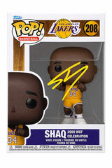 Shaquille O'Neal Signed Los Angeles Lakers Shaq Player NBA Funko Pop Doll #208