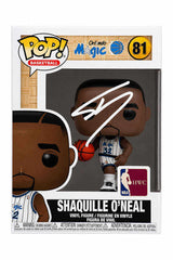 Shaquille O'Neal Signed Orlando Magic Shaq Player NBA Funko Pop Doll #81