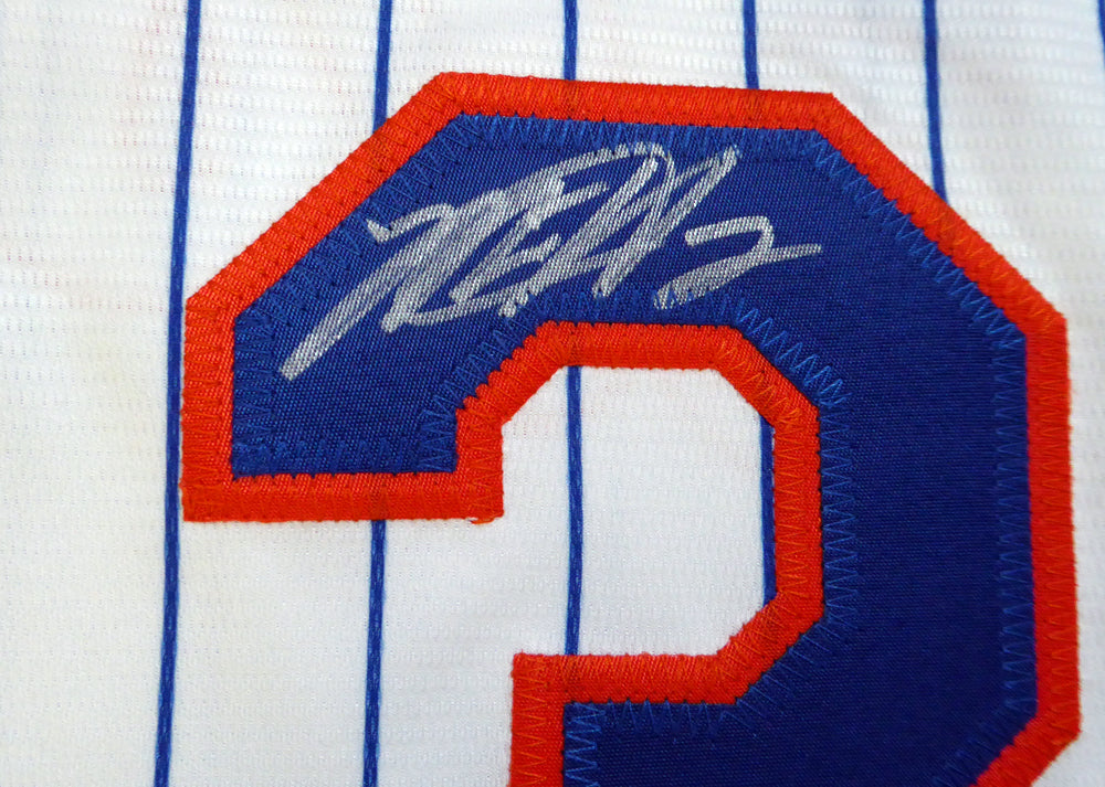 New York Mets Matt Harvey Autographed White Majestic Jersey Size XL MLB Holo #HZ302123