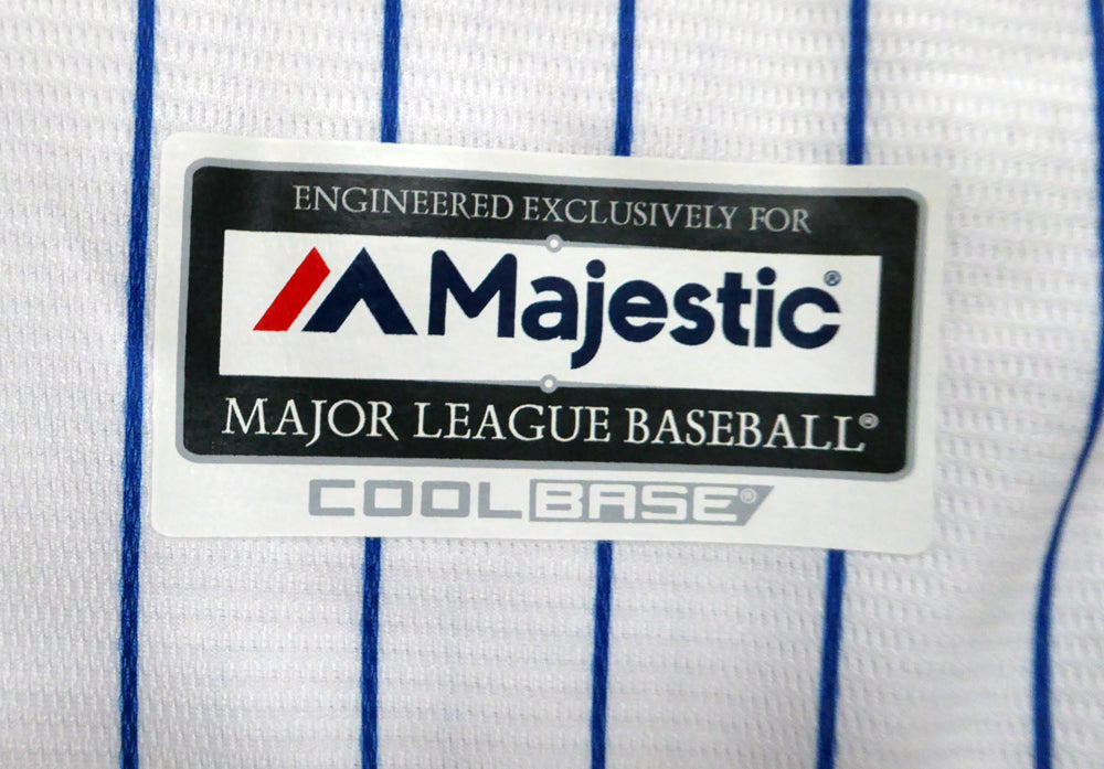 New York Mets Matt Harvey Autographed White Majestic Jersey Size XL MLB Holo #HZ302123