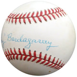"Frenchy" Bordagary Autographed Official NL Baseball Brooklyn Dodgers Beckett BAS #F26215