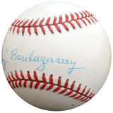Frenchy Bordagary Autographed Official NL Baseball Brooklyn Dodgers Beckett BAS #F26215