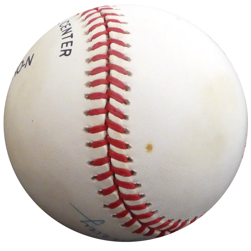 Frenchy Bordagary Autographed Official NL Baseball Brooklyn Dodgers Beckett BAS #F26215
