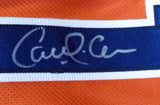 Houston Astros Carlos Correa Autographed Authentic Majestic Orange Jersey Size 48 2015 Postseason Patch MLB Holo Stock #104883