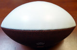 Russell Wilson Autographed White Logo Football Seattle Seahawks RW Holo Stock #105663