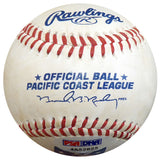 Felix Hernandez Autographed Official 2005 PCL Game Used Baseball Seattle Mariners PSA/DNA ITP #4A52825