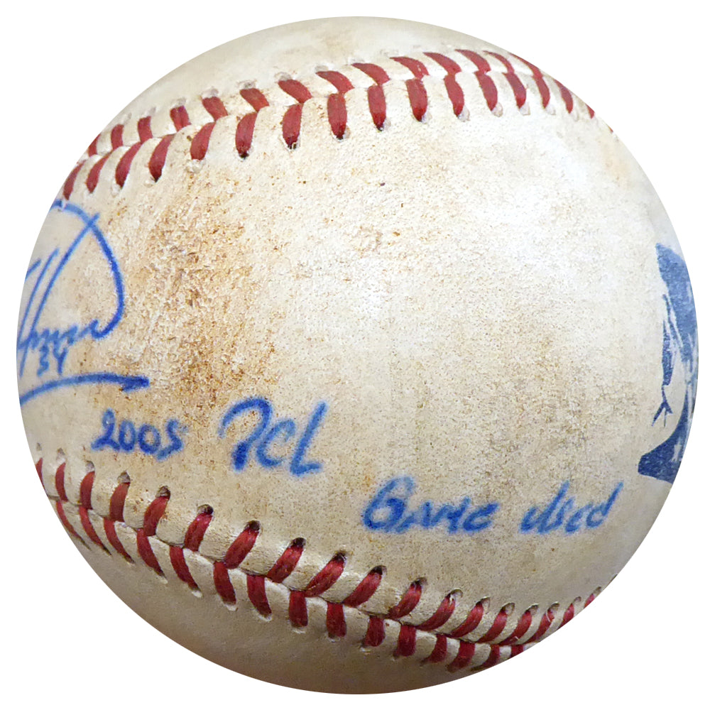 Felix Hernandez Autographed Official 2005 PCL Game Used Baseball Seattle Mariners PSA/DNA ITP #4A52824