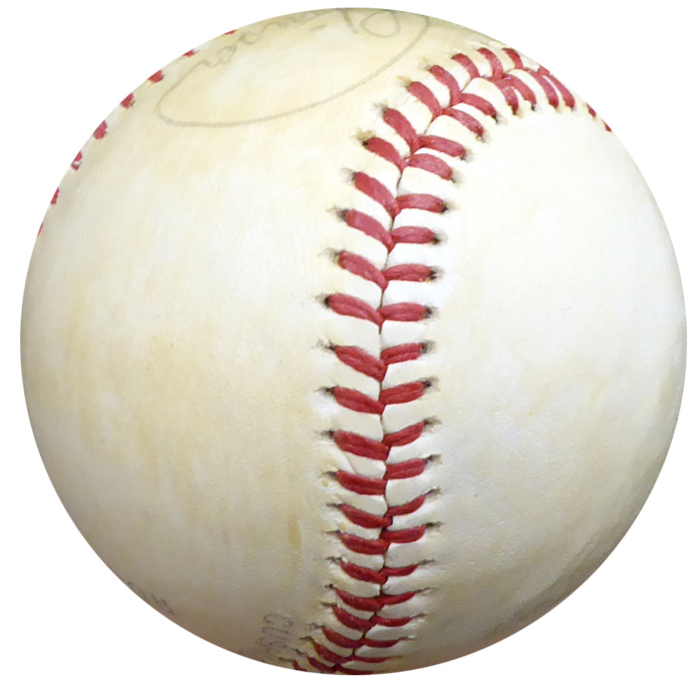 Frank Robinson Autographed Official AL Baseball Baltimore Orioles, Cincinnati Reds Vintage Beckett BAS #E95490