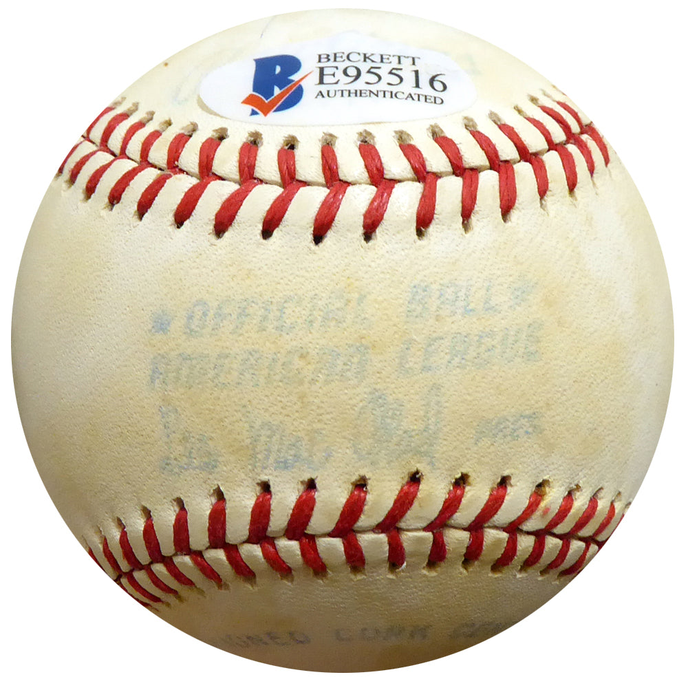 Henry Winkler Autographed Official AL Baseball The Fonz "Thank You!" Beckett BAS #E95516